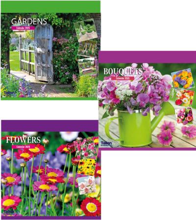 12x 2026 Square Calendar - Bouquets, Flowers And Gardens