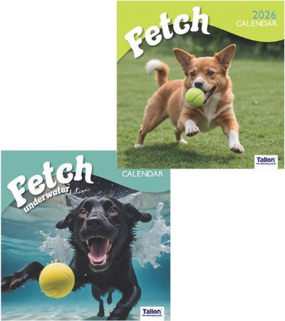 12x 2026 Square Calendar - Animal Fetch Designs