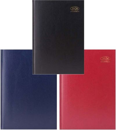 A4 Day To Page 2026 Appointment Diary, 7 Days, A Day A Page