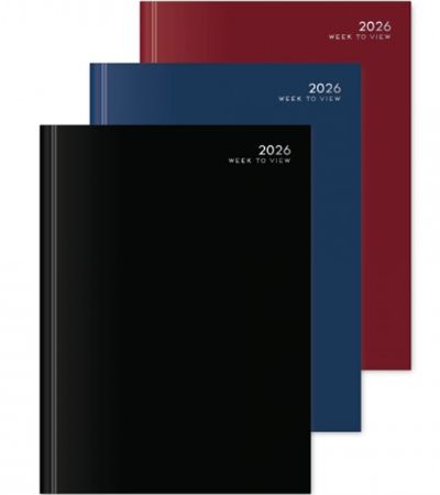 A5 Day To View 2026 Classic Diary